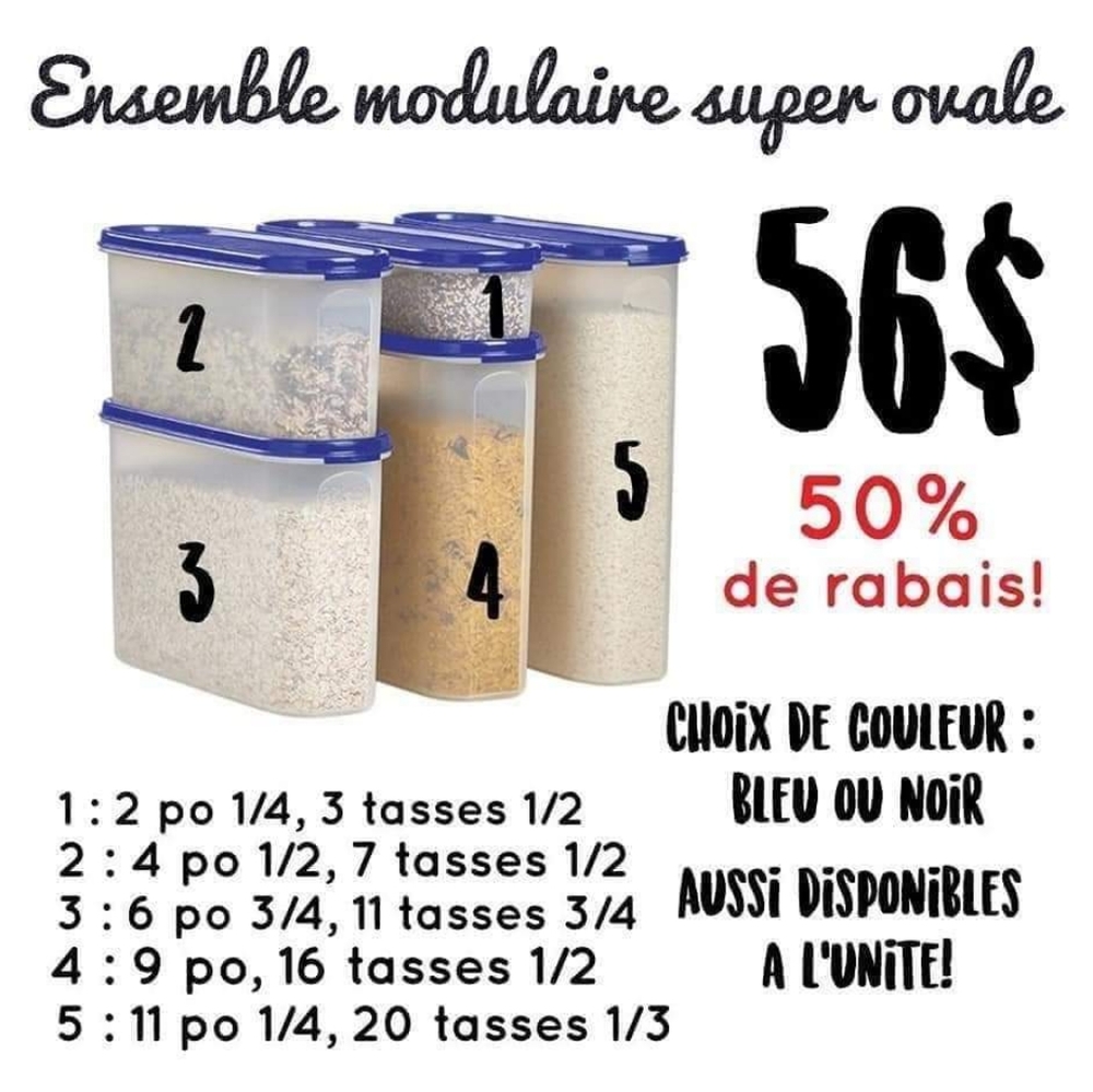 Tupperware modulaire - Picture 3 of 4